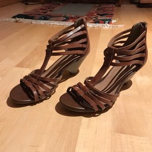 Aldo leather heels